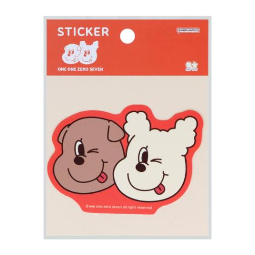 1107 イルイルゴンチル ビッグシール ダイカットステッカー D キャラクター グッズ メール便可