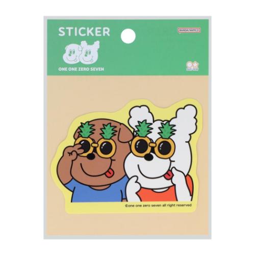 1107 イルイルゴンチル ビッグシール ダイカットステッカー F キャラクター グッズ メール便可