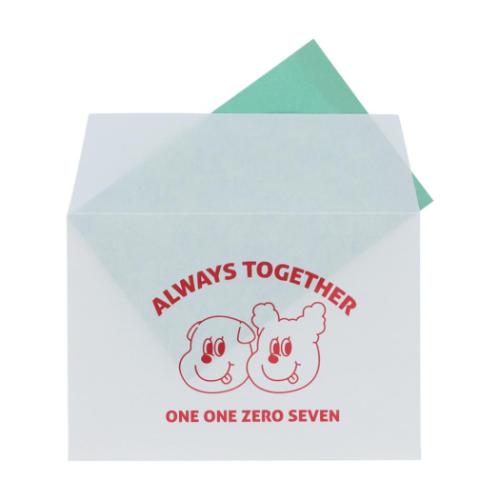 1107 イルイルゴンチル 手紙セット ミニレターセット A キャラクター グッズ メール便可