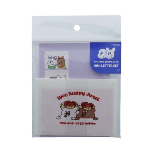 1107 イルイルゴンチル 手紙セット ミニレターセット B キャラクター グッズ メール便可