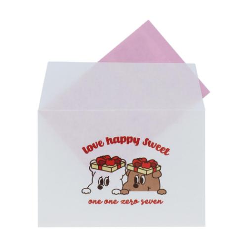 1107 イルイルゴンチル 手紙セット ミニレターセット B キャラクター グッズ メール便可