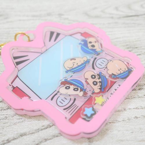 クレヨンしんちゃん キーリング シャカキャラキーホルダー 幼稚園バス アニメキャラクター グッズ メール便可