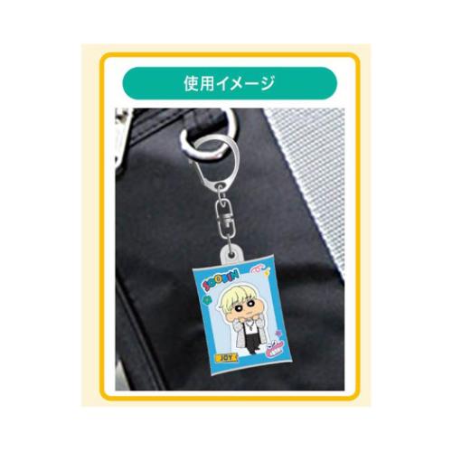 TOMORROW X TOGETHER クレヨンしんちゃん キーホルダー エアふわキーホルダー 全5種 キャラクター グッズ メール便可
