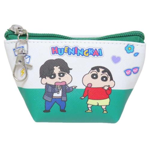 TOMORROW X TOGETHER クレヨンしんちゃん ミニポーチ イヤフォンポーチ HUENINGKAI キャラクター グッズ