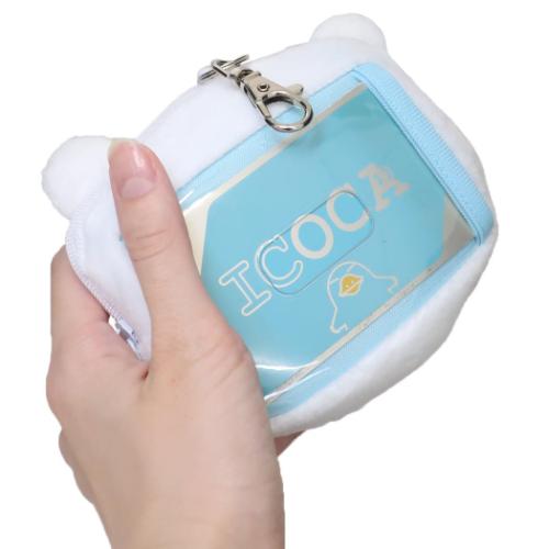 しろくまシリーズ パスケース フェイスパスケース しろくま 絵本キャラクター グッズ