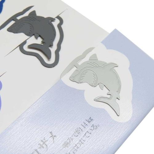 大人の図鑑 クリップ フラットクリップス サメ編 事務用品 グッズ メール便可
