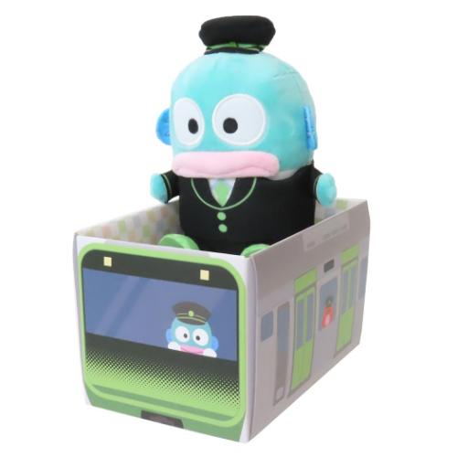 ハンギョドン プラッシュドール 電車BOX付ぬいぐるみマスコット キャラフルライナー サンリオ キャラクター グッズ