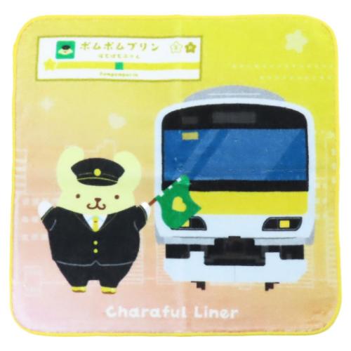 ポムポムプリン ハンドタオル ハンカチタオル キャラフルライナー サンリオ キャラクター グッズ メール便可