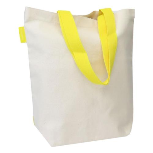 ポムポムプリン 手提げかばん トートバッグ キャラフルライナー サンリオ キャラクター グッズ