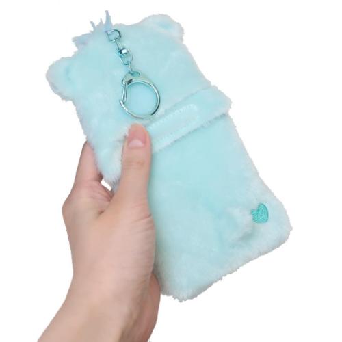 ケアベア キーリング ぬいぐるみフォトキーホルダー ウィッシュベア CareBears キャラクター グッズ メール便可