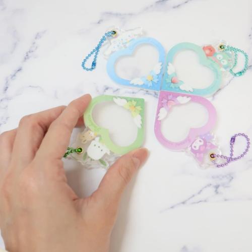 ハンギョドン キーチェーン Twinkle Pieceフォトキーホルダー サンリオ キャラクター グッズ メール便可