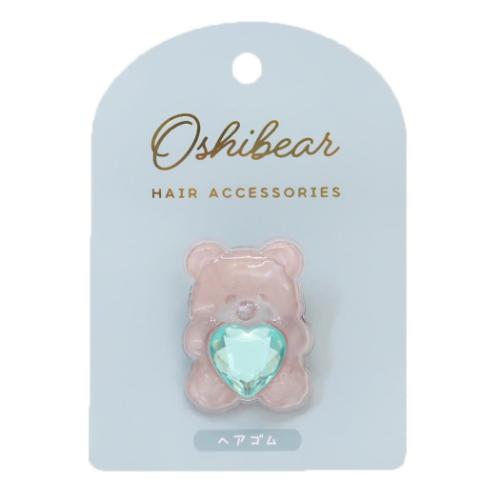 ヘアアクセ 推しベアヘアゴム かわいい グッズ メール便可