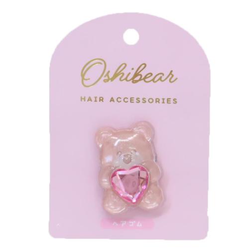 ヘアアクセ 推しベアヘアゴム かわいい グッズ メール便可