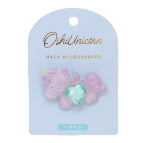 ヘアアクセ 推しポニーヘアゴム かわいい グッズ メール便可
