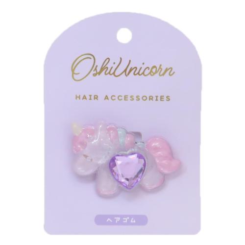 ヘアアクセ 推しポニーヘアゴム かわいい グッズ メール便可