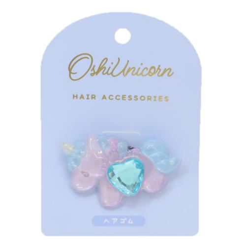 ヘアアクセ 推しポニーヘアゴム かわいい グッズ メール便可