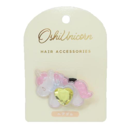 ヘアアクセ 推しポニーヘアゴム かわいい グッズ メール便可