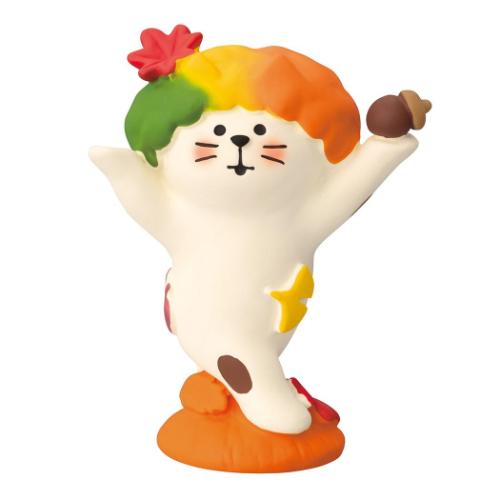 concombre マスコット 紅葉おどり猫 プレゼント グッズ