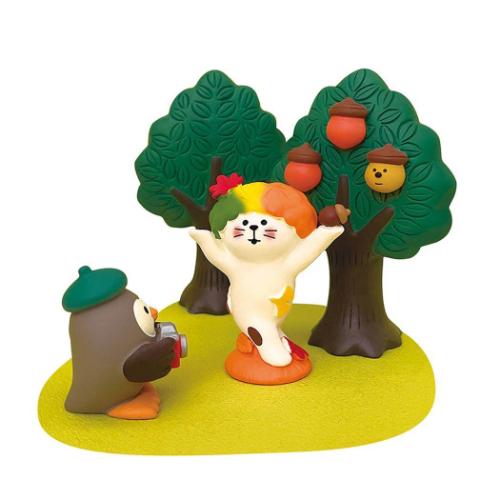 concombre マスコット 紅葉おどり猫 プレゼント グッズ