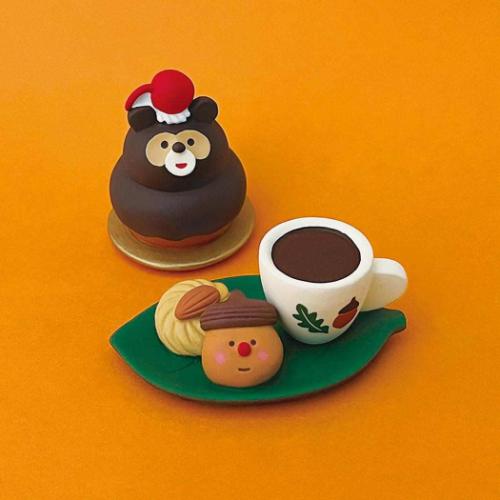 concombre マスコット どんぐりコーヒー おやつセット プレゼント グッズ メール便可
