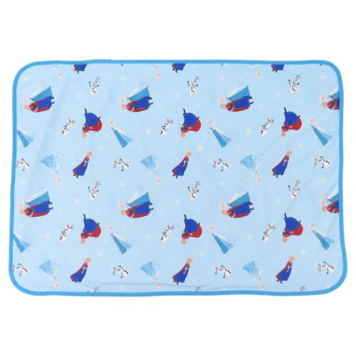 アナと雪の女王 接触冷感ひんやりひざ掛け クールブランケット ディズニー キャラクター グッズ メール便可