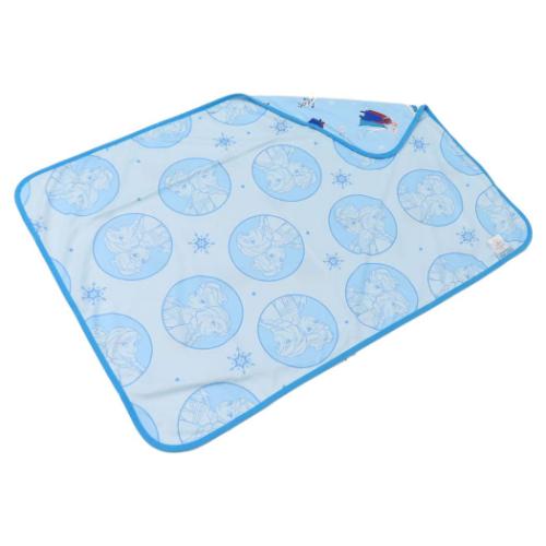 アナと雪の女王 接触冷感ひんやりひざ掛け クールブランケット ディズニー キャラクター グッズ メール便可