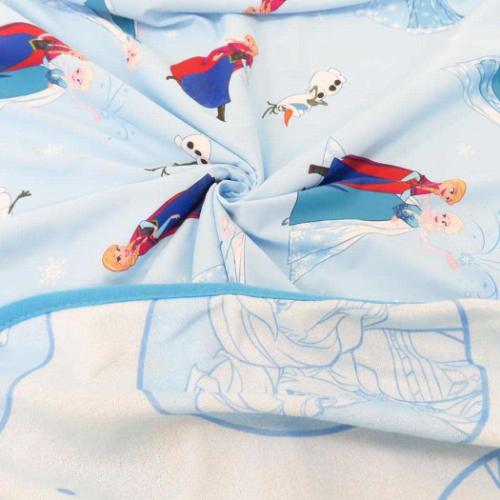 アナと雪の女王 接触冷感ひんやりひざ掛け クールブランケット ディズニー キャラクター グッズ メール便可