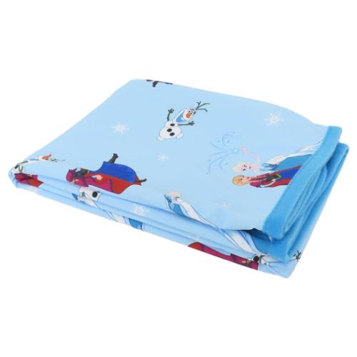 アナと雪の女王 接触冷感ひんやりひざ掛け クールブランケット ディズニー キャラクター グッズ メール便可