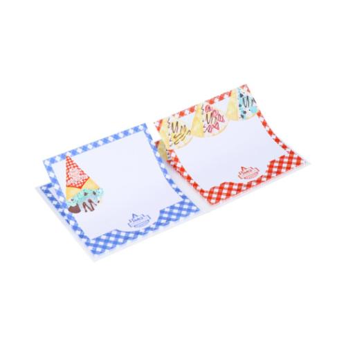 街のかわいいお店屋さん 付せん ブック型付箋 マリオンクレープ かわいい グッズ メール便可