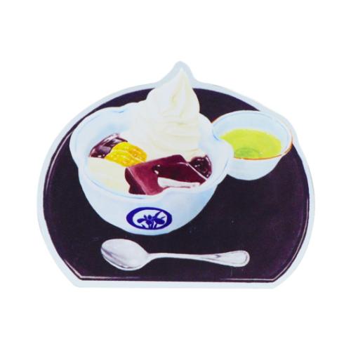 街のかわいいお店屋さん クリップ アクリルクリップ 上野公園前あんみつみはし A ダイカットクリップ グッズ メール便可