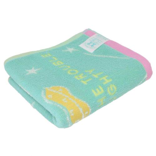 チップ＆デール フェイスタオル ジャガードロングタオル ツインズパステル ディズニー キャラクター グッズ メール便可