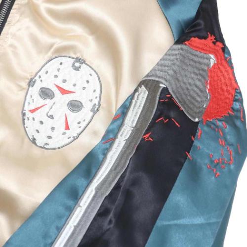 13日の金曜日 スカジャン アウター クリスタルレイク Friday the 13th 映画キャラクター グッズ