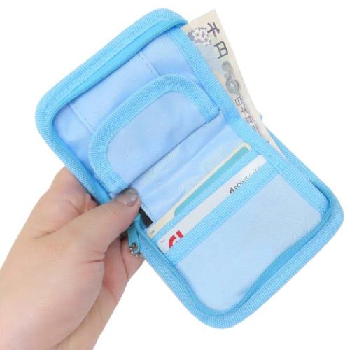 チキップダンサーズ 子供用財布 RFウォレット キッズラウンドウォレット BLUE サンエックス キャラクター グッズ メール便可