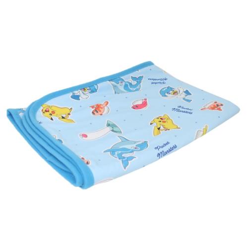 ポケットモンスター 接触冷感ひんやりひざ掛け クールブランケット ポケモン キャラクター グッズ メール便可