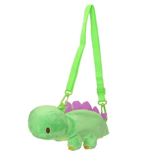 ゆめふわ恐竜 ミニショルダーバッグ ぬいぐるみポシェット ステゴサウルス 斜め掛け グッズ
