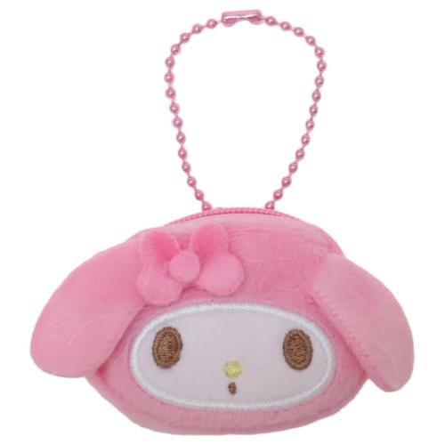 マイメロディ ミニポーチ リュック型ポーチ フェイス サンリオ キャラクター グッズ メール便可
