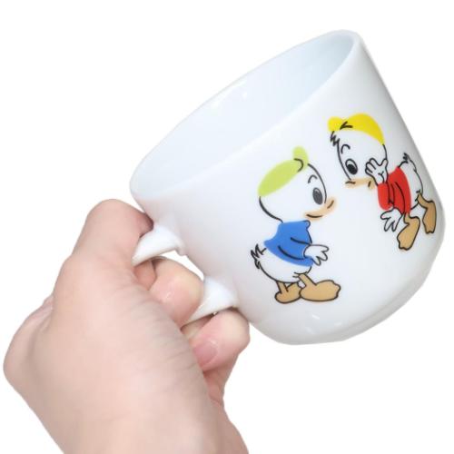 ヒューイ デューイ ルーイ マグカップ 磁器製マグ 復刻アート1963 ディズニー キャラクター グッズ
