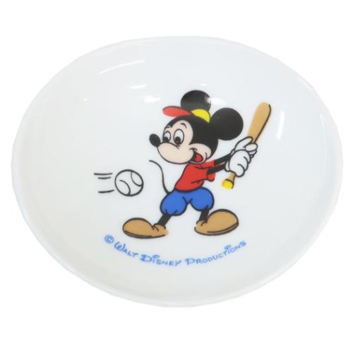 ミッキーマウス ミニプレート 楕円小皿 復刻アート1963 ディズニー キャラクター グッズ