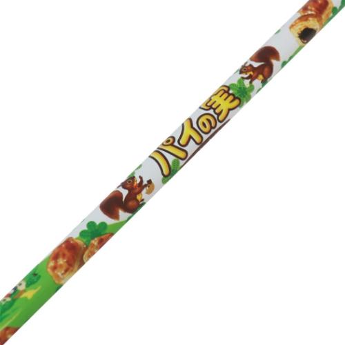 パイの実 鉛筆 2B 丸軸 お菓子パッケージ キャラクター グッズ メール便可