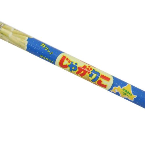 じゃがりこ 鉛筆 2B 丸軸 じゃがバター お菓子パッケージ キャラクター グッズ メール便可