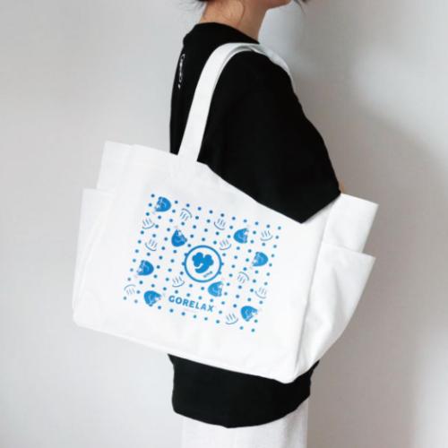 ごリラックス トートバッグ ととのいトート 水玉 かわいい グッズ