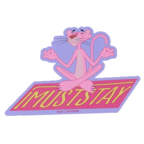 ピンクパンサー ダイカットシール キャラクターステッカー ステイ キャラクター グッズ メール便可