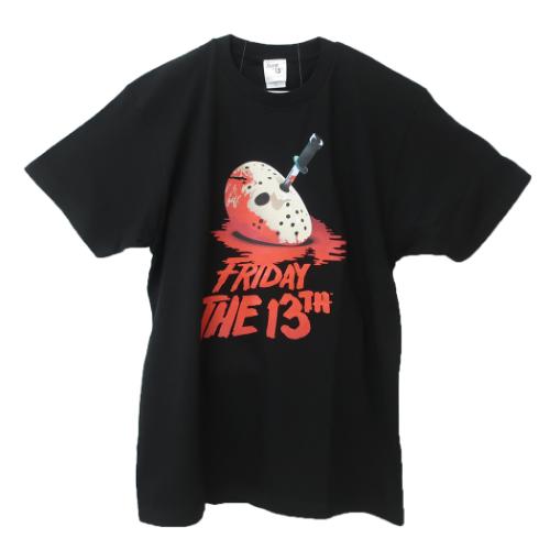 13日の金曜日 Tシャツ T-SHIRTS マスク Lサイズ XLサイズ 映画キャラクター グッズ メール便可