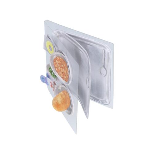 付箋 給食ふせん 水曜日 ポークビーンズ 面白 おもしろ文具 グッズ メール便可