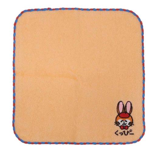 クッピーラムネｘおえかきさん ミニタオル MINI TOWEL ハンカチタオル くっぴーさん グッズ メール便可