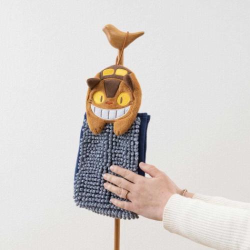 となりのトトロ 洗面用品 お手ふき もこもこネコバス スタジオジブリ キャラクター グッズ