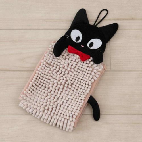 魔女の宅急便 洗面用品 お手ふき もこもこジジ スタジオジブリ キャラクター グッズ