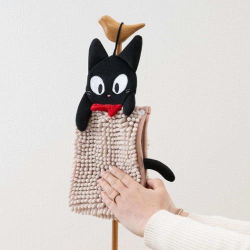 魔女の宅急便 洗面用品 お手ふき もこもこジジ スタジオジブリ キャラクター グッズ