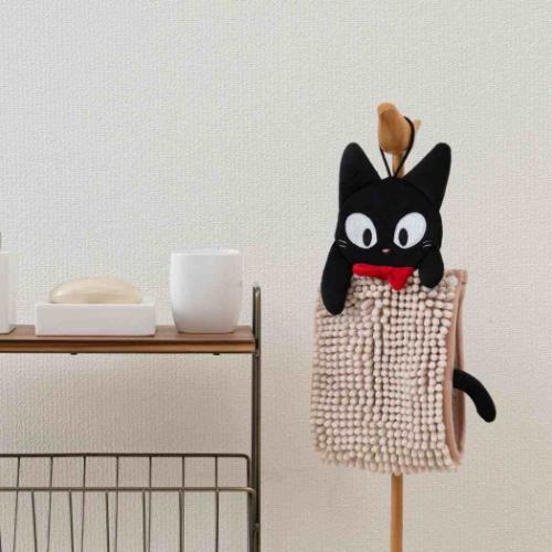 魔女の宅急便 洗面用品 お手ふき もこもこジジ スタジオジブリ キャラクター グッズ