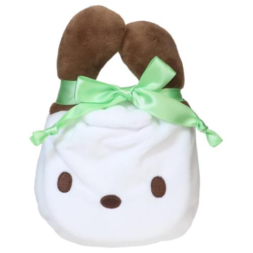 ポチャッコ 巾着袋 みみむすび巾着 きんちゃくポーチ サンリオ キャラクター グッズ